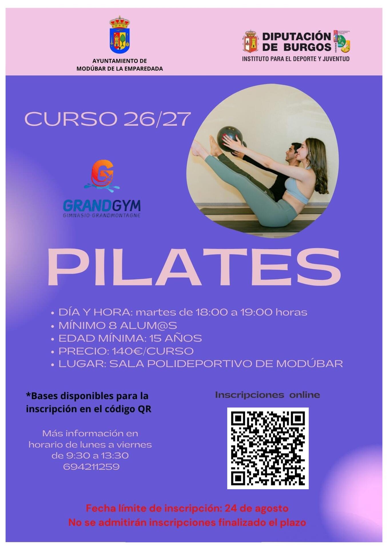 CURSO DE PILATES