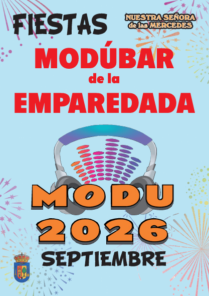 PROGRAMA FIESTAS PATRONALES DE MODÚBAR DE LA EMPAREDADA 2026