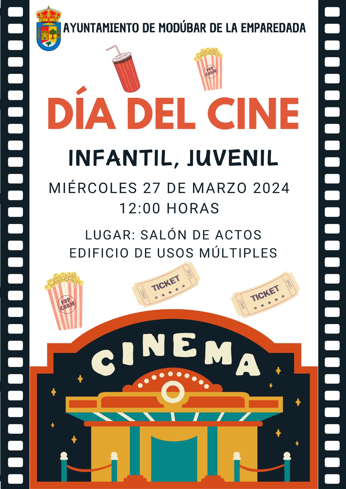 CARTEL DÍA DEL CINE INFANTIL Y JUVENIL